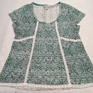 Bob Timberlake scoop neck top